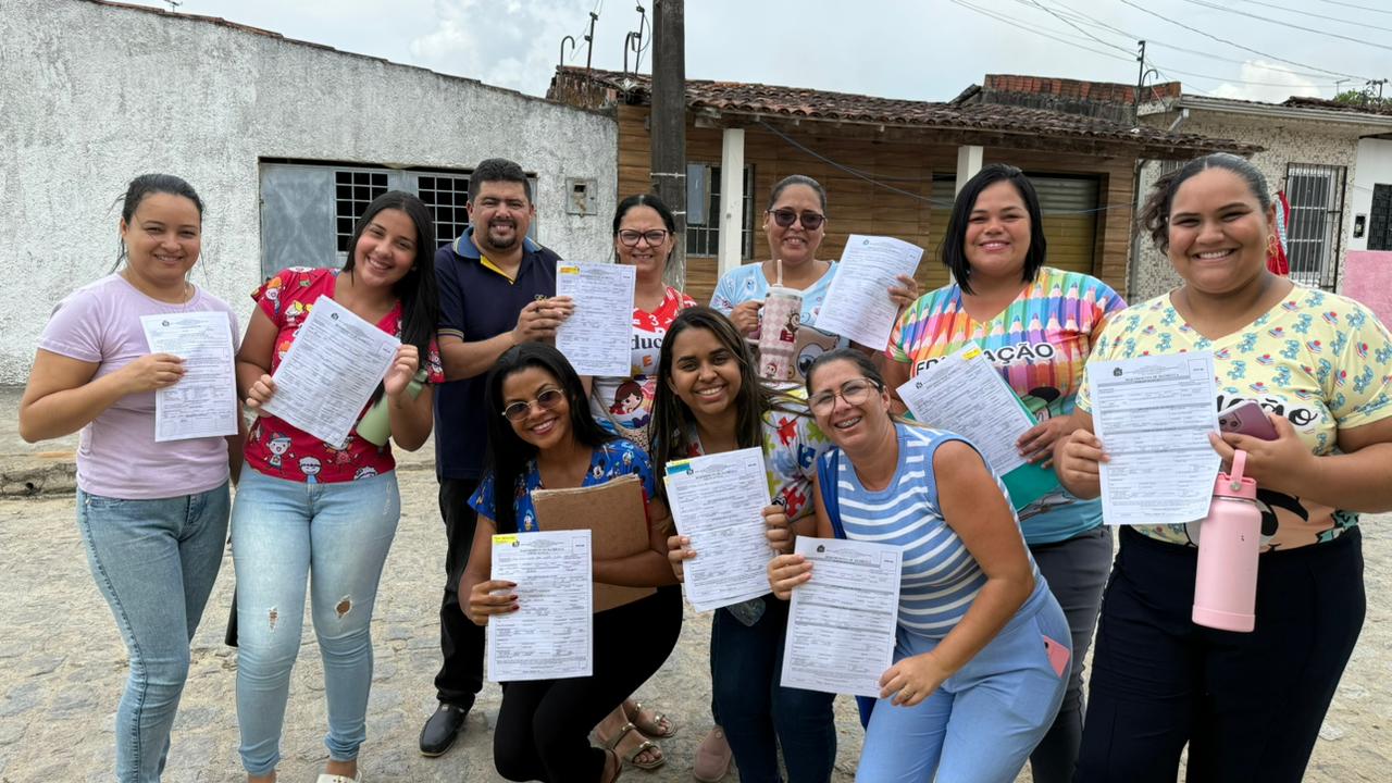 Busca Ativa Escolar inicia visitas domiciliares para garantir o direito à educação em Atalaia
